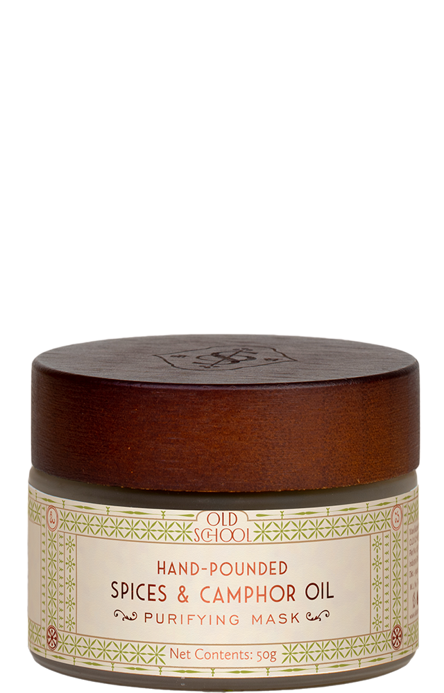 HAND POUNDED SPICES AND CAMPHOR OIL PURIFYING MASK