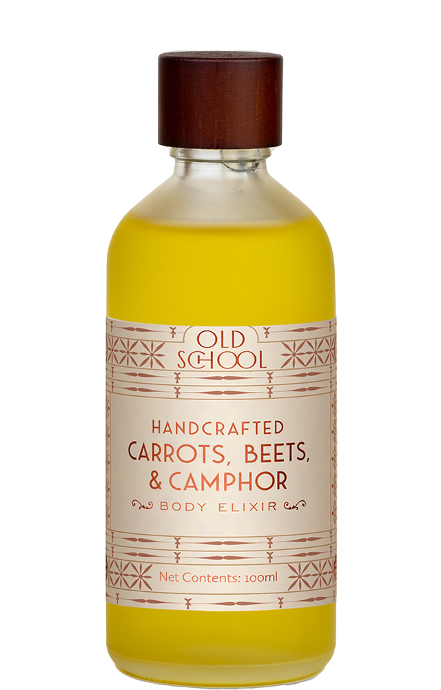 HANDCRAFTED CARROTS-BEETS AND CAMPHOR BODY ELIXIR