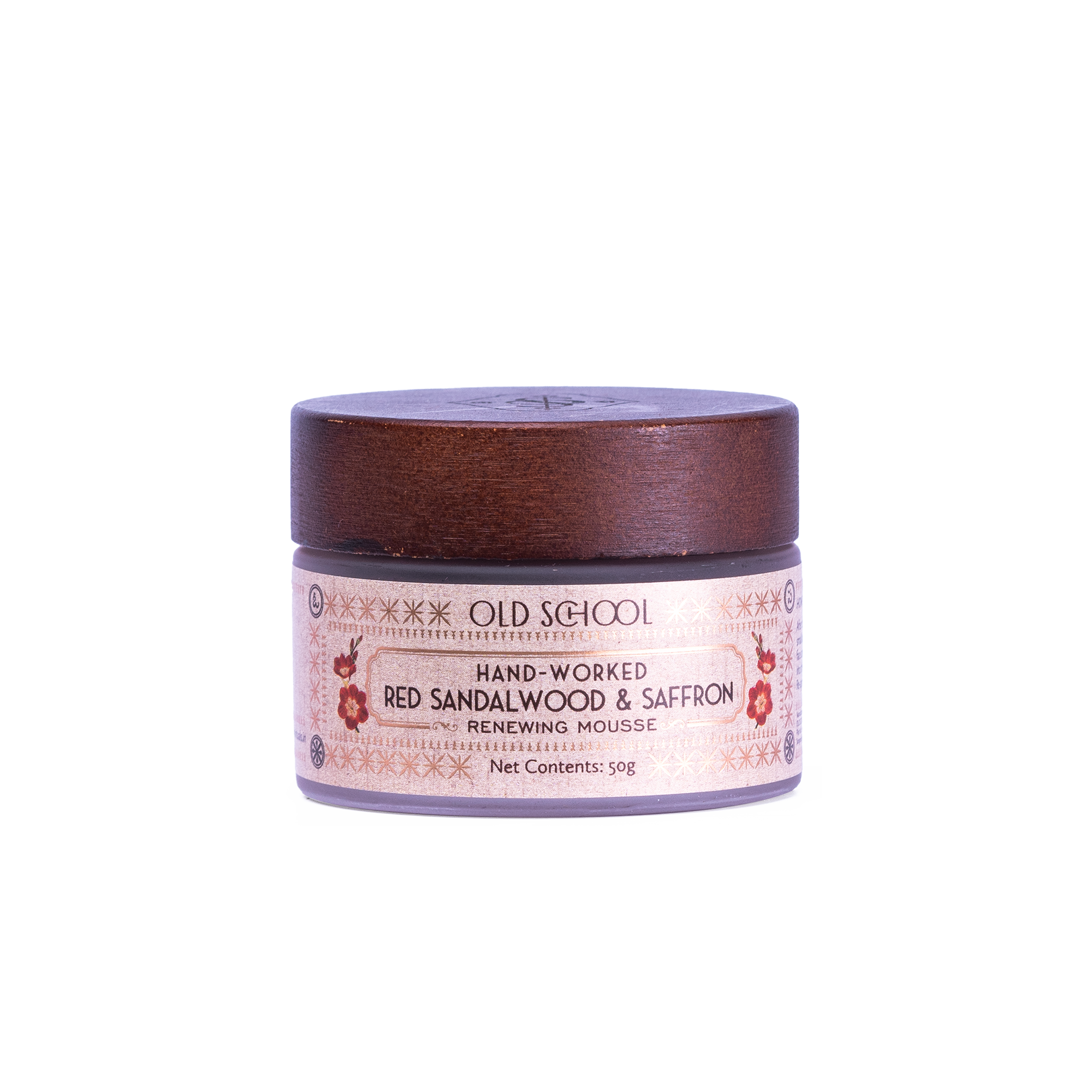 Hand-Worked Red Sandalwood & Saffron Renewing Mousse