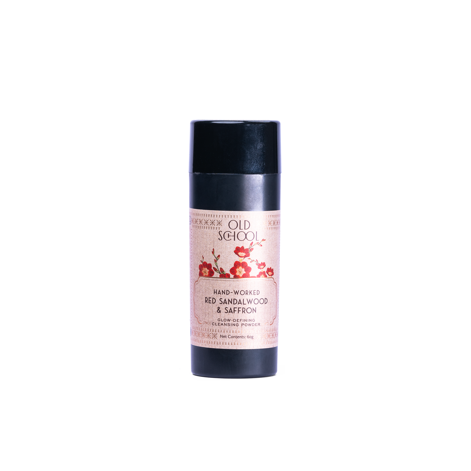 Hand-Worked Red Sandalwood & Saffron Glow-Defining Cleansing Powder