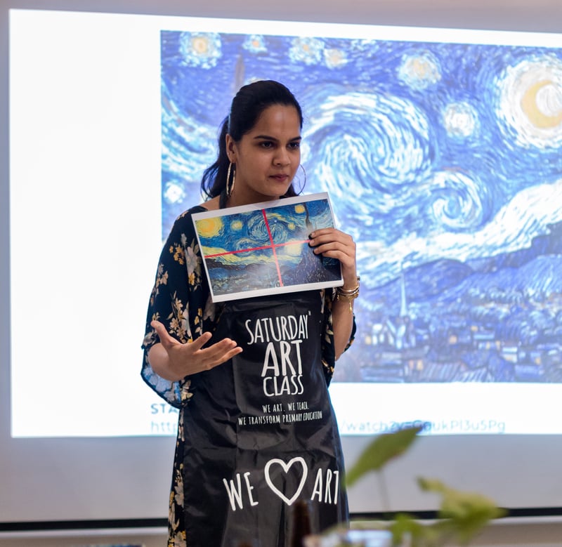 Manasi Mehan. Photo courtesy Saturday Art Class