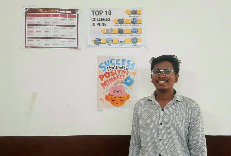 Saurabh Kamble. Photo: Aarefa Johari