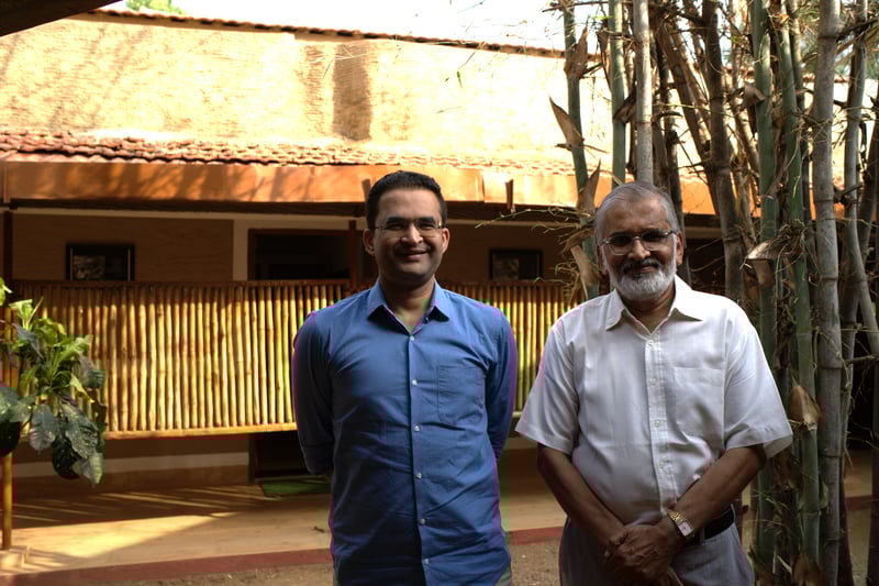 Dr Anand Band and Dr Abhay Bang of SEARCH