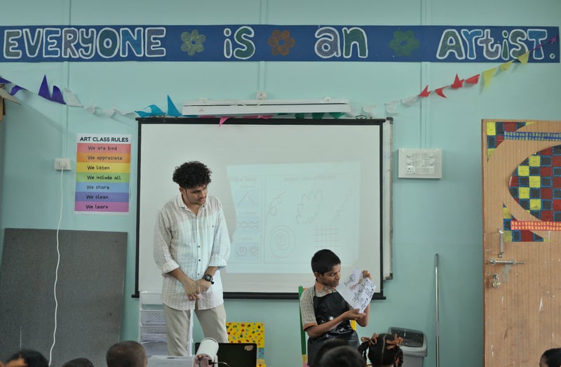 Saturday Art Class. Photo: Ankit Mehrotra