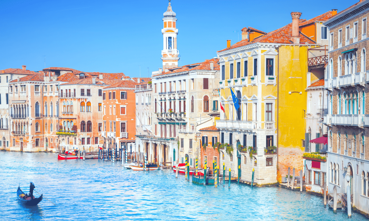 Venice: where history floats on water.